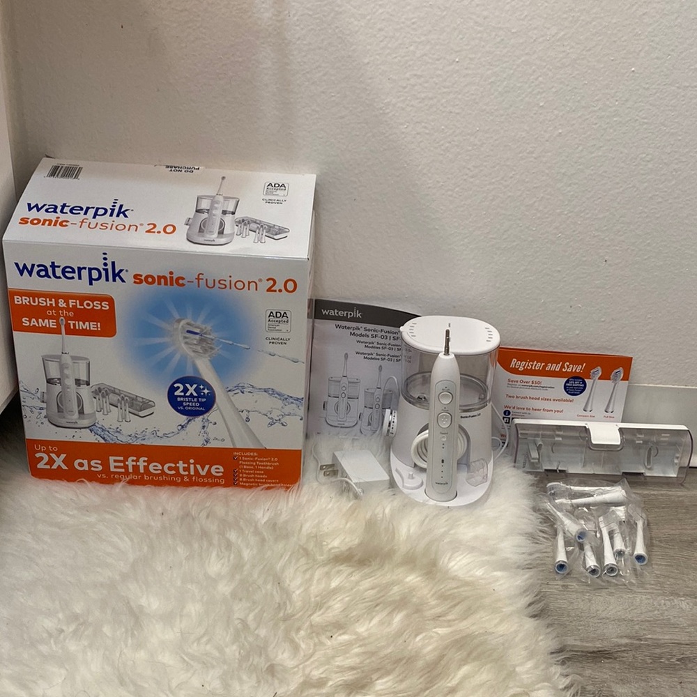 Waterpik Sonic Fusion 2.0 Brush and Floss!